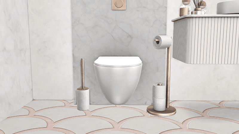 Галерея мода Набор для ванной Pearl Bathroom #3